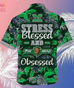 Marshall Thundering Herd Summer Hawaiian Shirts for Fans Ver 1