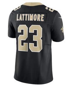 Marshon Lattimore 23 New Orleans Saints Vapor F.U.S.E. Limited Jersey - Black
