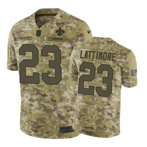 Marshon Lattimore Jersey Nfl Camo New Orleans Saints