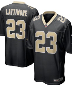Marshon Lattimore New Orleans Saints Game Player Jersey - Black Nfl