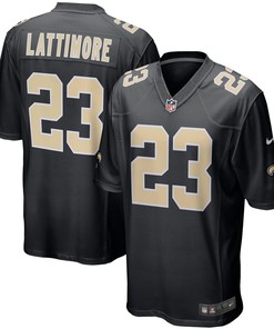 Marshon Lattimore New Orleans Saints Nike Event Game Jersey - Black