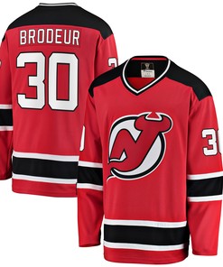 Martin Brodeur New Jersey Devils Fanatics Branded Premier Breakaway Retired Player Jersey - Red Nhl