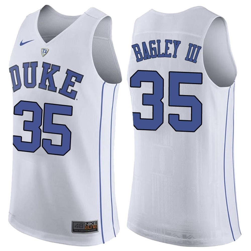 Marvin Bagley III 35 Duke Blue Devils College Basketball Men Jersey - White