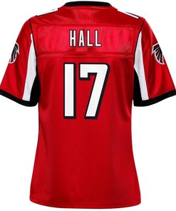 Marvin Hall Atlanta Falcons Nfl Pro Line Womens Team Color Player Jersey - Red