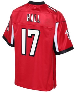 Marvin Hall Atlanta Falcons Nfl Pro Line Youth Team Color Player Jersey - Red