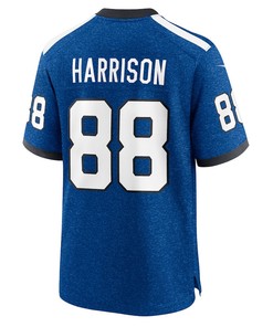 Marvin Harrison 88 Indianapolis Colts Indiana Nights Alternate Game Men Jersey - Royal