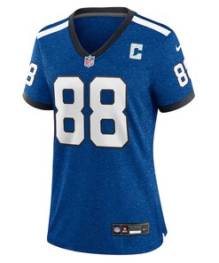 Marvin Harrison 88 Indianapolis Colts Indiana Nights Alternate Game Women Jersey - Royal