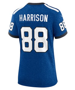 Marvin Harrison 88 Indianapolis Colts Indiana Nights Alternate Game Women Jersey - Royal