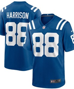 Marvin Harrison Indianapolis Colts Game Retired Player Jersey - Royal Nfl