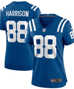 Marvin Harrison Indianapolis Colts Womens Game Retired Player Jersey - Royal Nfl