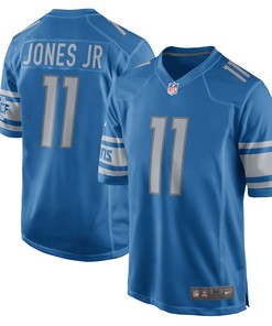 Marvin Jones Jr Detroit Lions Nike 2017 Game Jersey - Blue