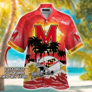 Maryland Terrapins NCAA Best Hawaiian Shirt Ever- Customize Any Team Any League