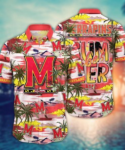 Maryland Terrapins NCAA Flower Hawaii Shirt For Fans Ver 10