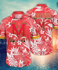 Maryland Terrapins NCAA Flower Hawaii Shirt For Fans Ver 14