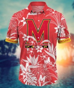 Maryland Terrapins NCAA Flower Hawaii Shirt For Fans Ver 14