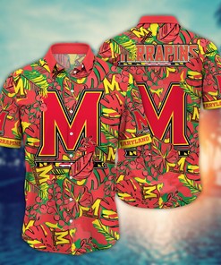 Maryland Terrapins NCAA Flower Hawaii Shirt For Fans Ver 16