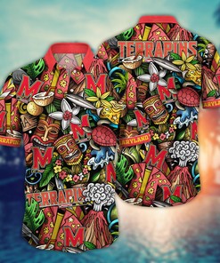 Maryland Terrapins NCAA Flower Hawaii Shirt For Fans Ver 17