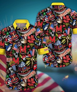 Maryland Terrapins NCAA Flower Hawaii Shirt For Fans Ver 25
