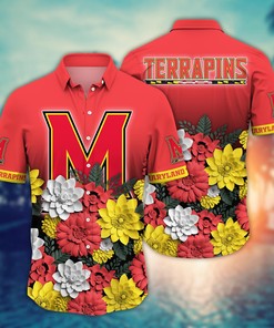 Maryland Terrapins NCAA Flower Hawaii Shirt For Fans Ver 27