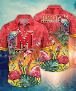 Maryland Terrapins NCAA Flower Hawaii Shirt For Fans Ver 28