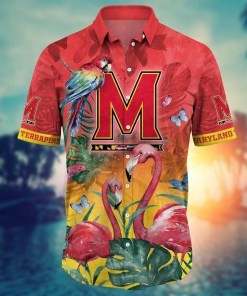 Maryland Terrapins NCAA Flower Hawaii Shirt For Fans Ver 28