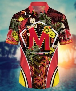 Maryland Terrapins NCAA Flower Hawaii Shirt For Fans Ver 32