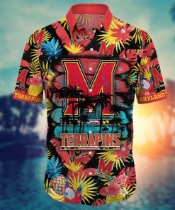 Maryland Terrapins NCAA Flower Hawaii Shirt For Fans Ver 34