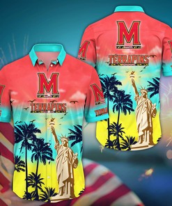 Maryland Terrapins NCAA Flower Hawaii Shirt For Fans Ver 36