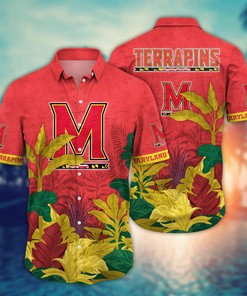 Maryland Terrapins NCAA Flower Hawaii Shirt For Fans Ver 6