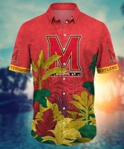 Maryland Terrapins NCAA Flower Hawaii Shirt For Fans Ver 6