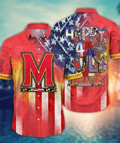 Maryland Terrapins NCAA Hawaii Shirt Ver 2