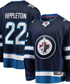 Mason Appleton Winnipeg Jets Fanatics Branded Home Breakaway Jersey - Navy Nhl