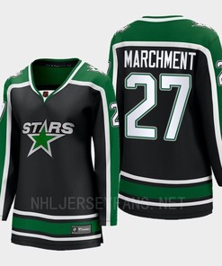 Mason Marchment 27 Dallas Stars 2022 Special Edition 2.0 Women Breakaway Player Retro Jersey Black