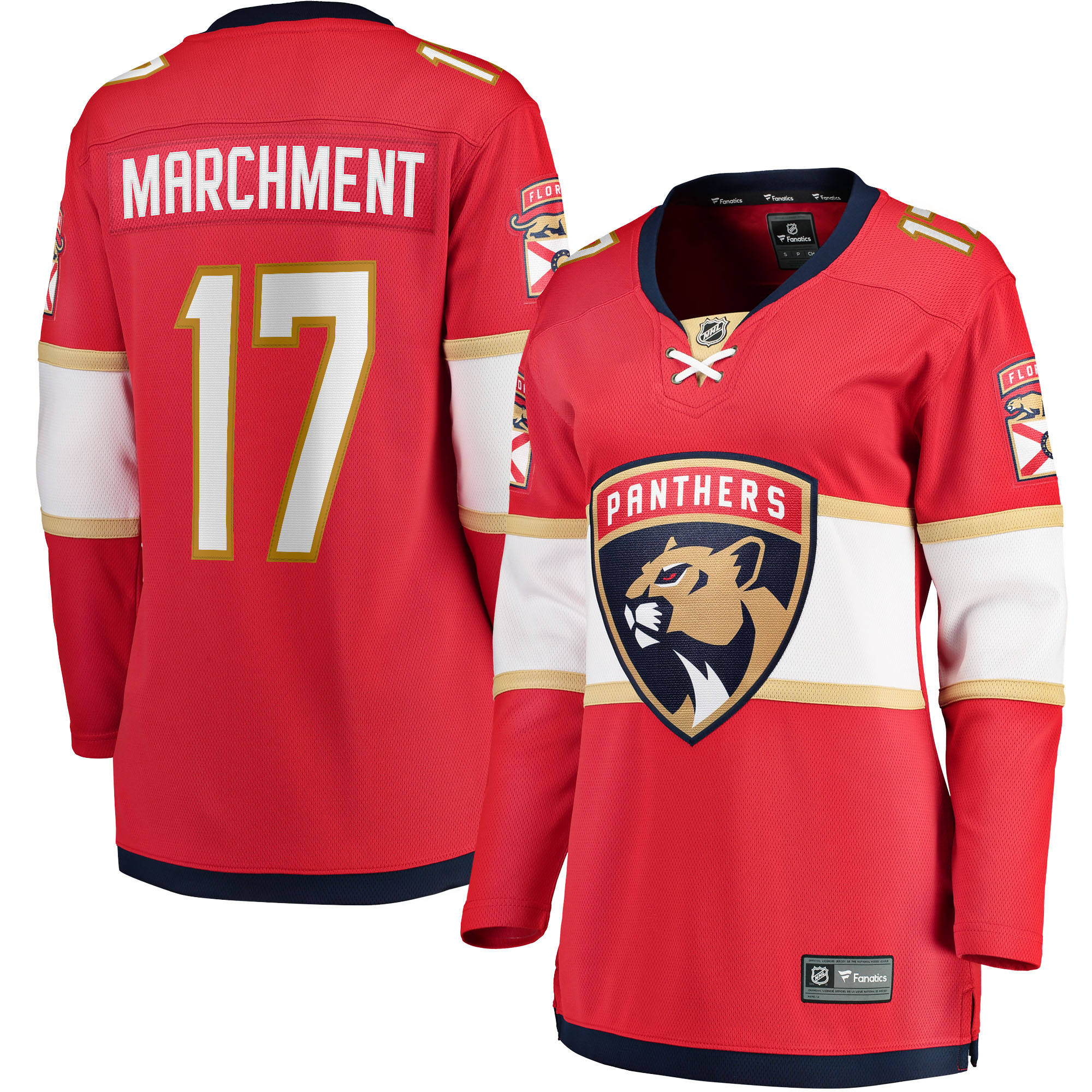 Mason Marchment Florida Panthers Fanatics Branded Womens Home Breakaway Player Jersey - Red Nhl