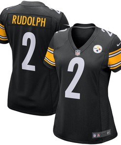 Mason Rudolph Pittsburgh Steelers Womens Game Player Jersey - Black Nfl