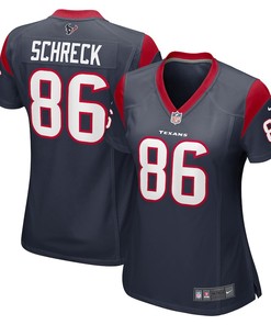 Mason Schreck Houston Texans Women's Game Player Jersey - Navy