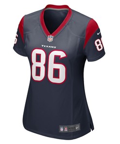 Mason Schreck Houston Texans Women's Game Player Jersey - Navy