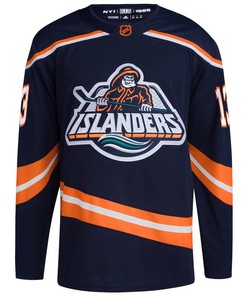 Mathew Barzal 13 New York Islanders Reverse Retro 2.0 Jersey - Navy