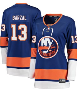 Mathew Barzal New York Islanders Fanatics Branded Womens Breakaway Player Jersey - Royal Nhl