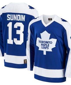 Mats Sundin Toronto Maple Leafs Fanatics Branded Breakaway Retired Player Jersey - Blue Nhl