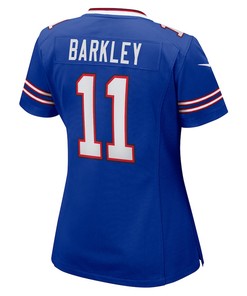 Matt Barkley 11 Buffalo Bills Women's Player Game Jersey - Royal