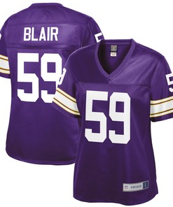 Matt Blair Minnesota Vikings Nfl Pro Line Womens Retired Player Jersey - Purple