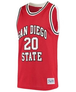 Matt Bradley 20 San Diego State Aztecs 2023 Basketball Jersey- Men Red