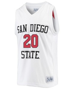 Matt Bradley 20 San Diego State Aztecs 2023 Basketball Jersey- Men White
