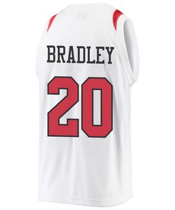 Matt Bradley 20 San Diego State Aztecs 2023 Basketball Jersey- Men White