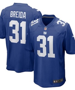 Matt Breida 31 New York Giants Game Jersey - Royal