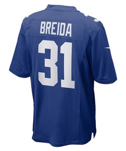 Matt Breida 31 New York Giants Game Jersey - Royal