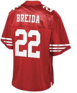 Matt Breida San Francisco 49ers Nfl Pro Line Youth Player Jersey - Scarlet