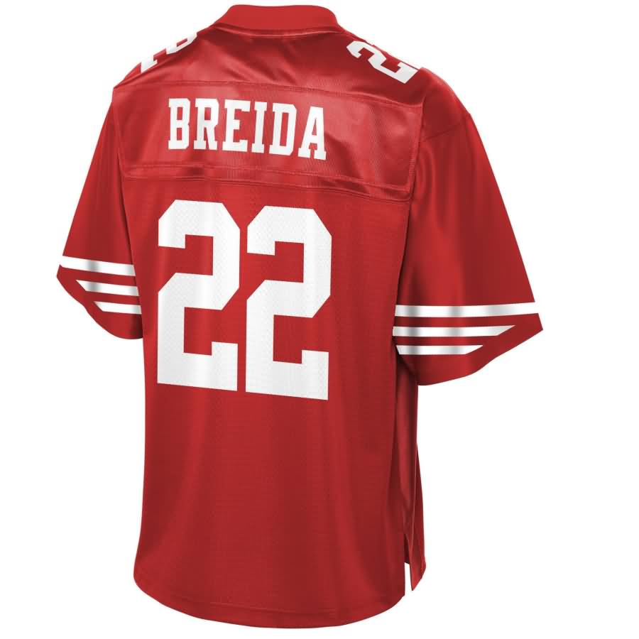 Matt Breida San Francisco 49ers Nfl Pro Line Youth Player Jersey - Scarlet