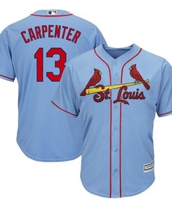 Matt Carpenter St. Louis Cardinals Alternate Cool Base Player Jersey - Horizon Blue